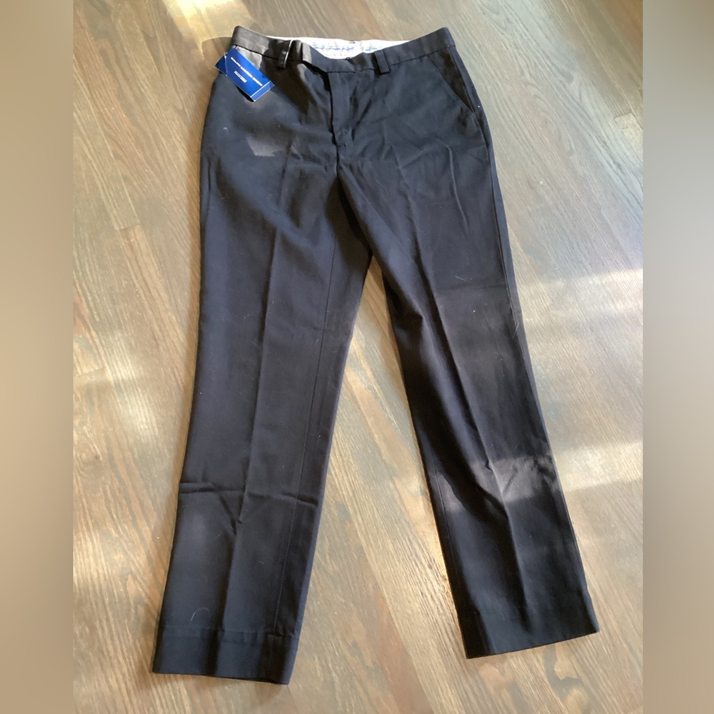SOLD!Polo Black Cotton Chinos
